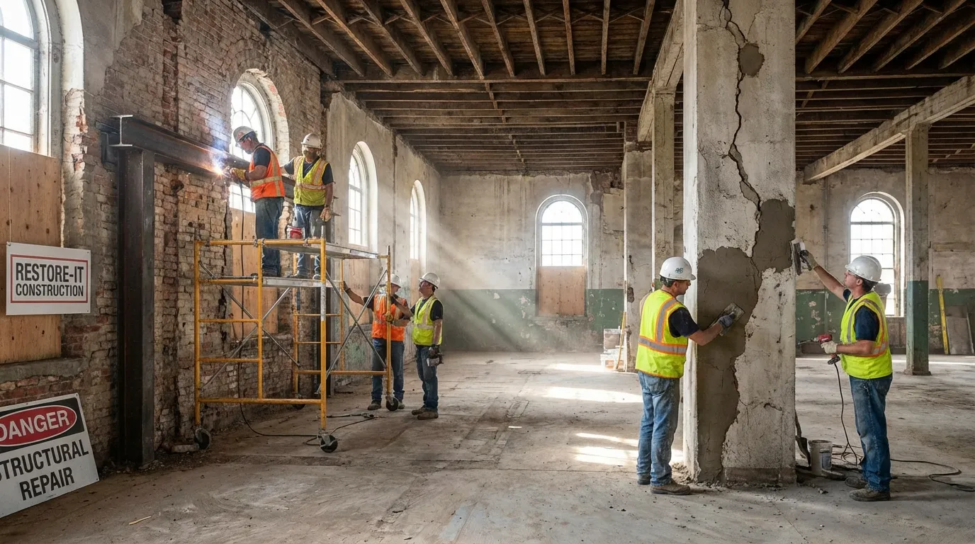 Aging Building Repair