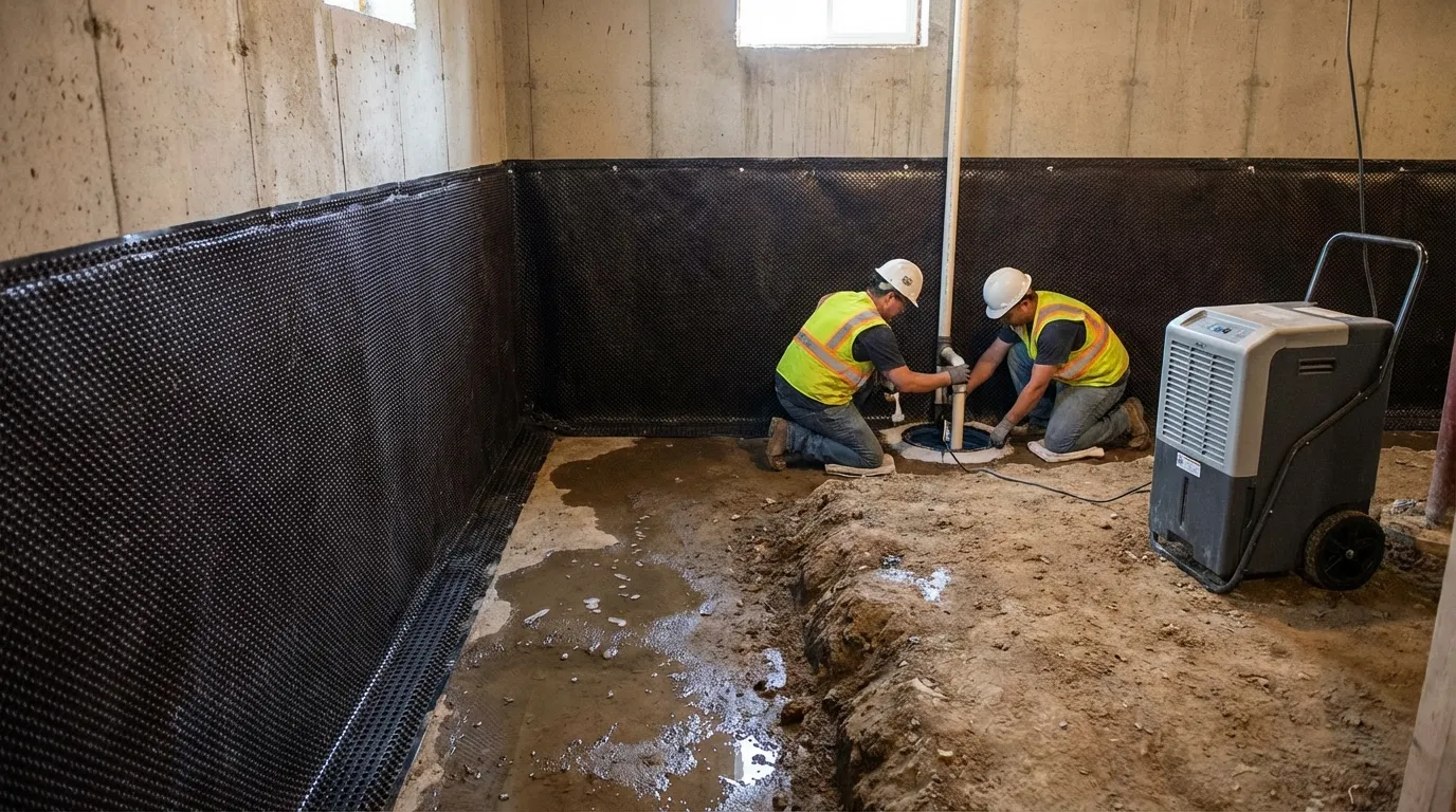 After Damp Treatment