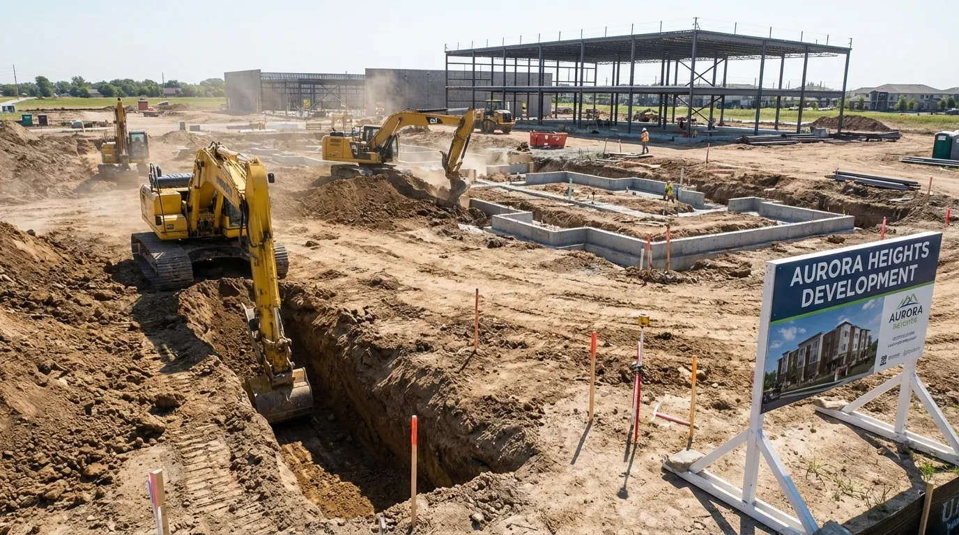 New Building Construction in Romford - After