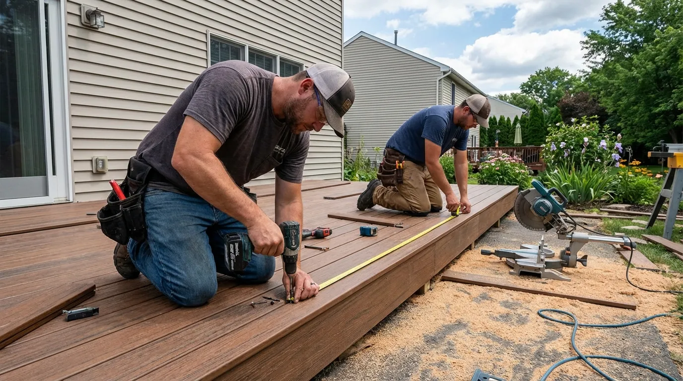 Deck Construction Services in Romford RM6 4FS