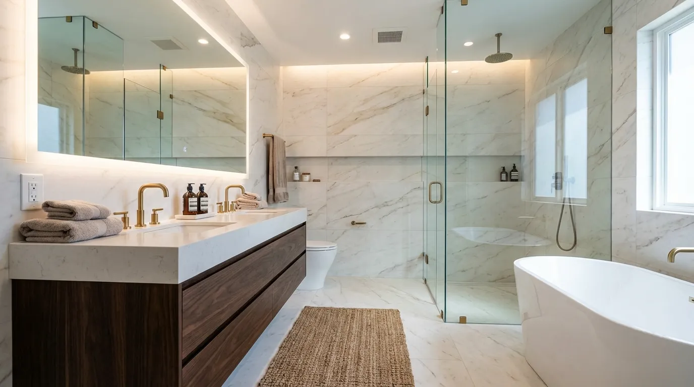 Perfect Bathroom Finish