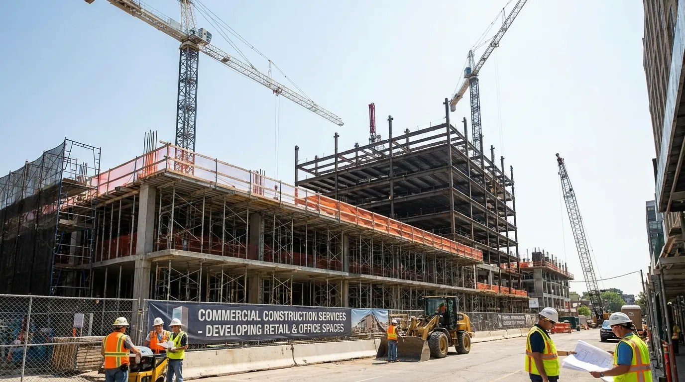 After commercial construction