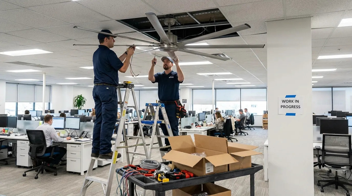 Commercial Fan Installation
