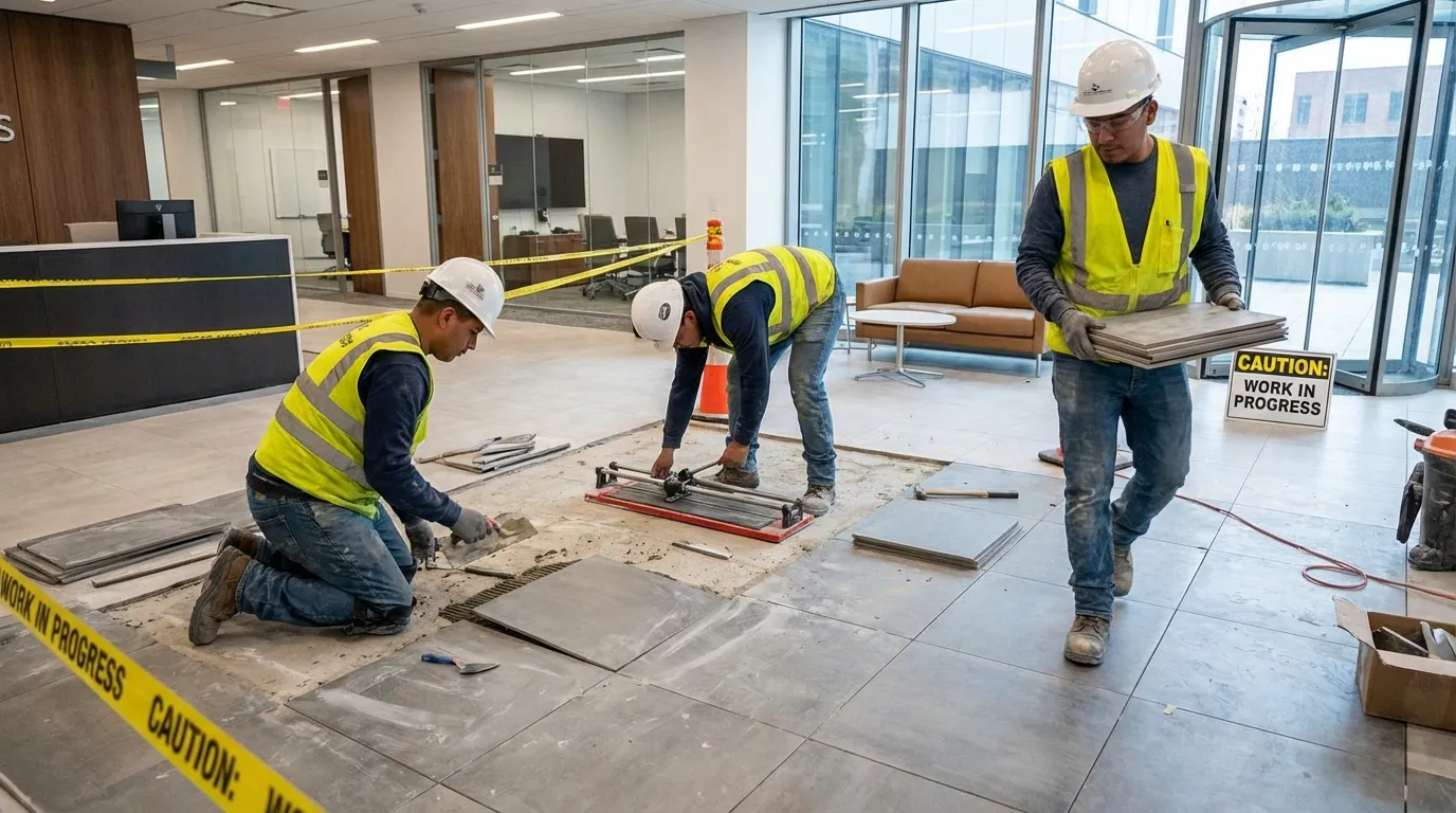 Commercial and Residential Tiling in Gants Hill