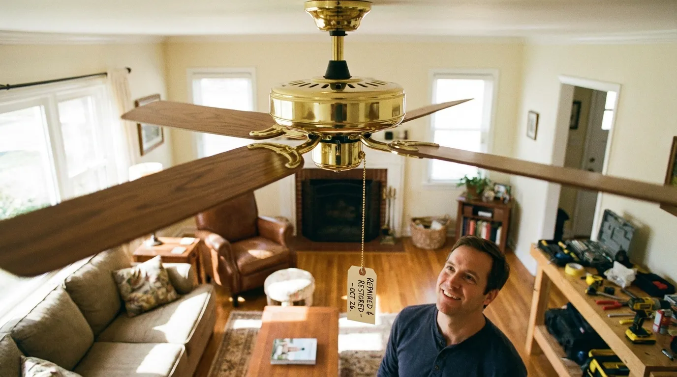 Completed Fan Repair Service