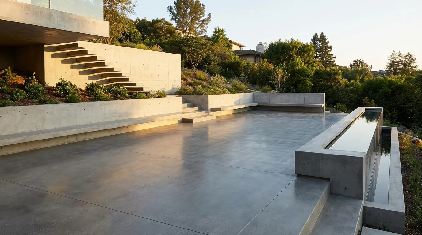 Finished Concrete Surface