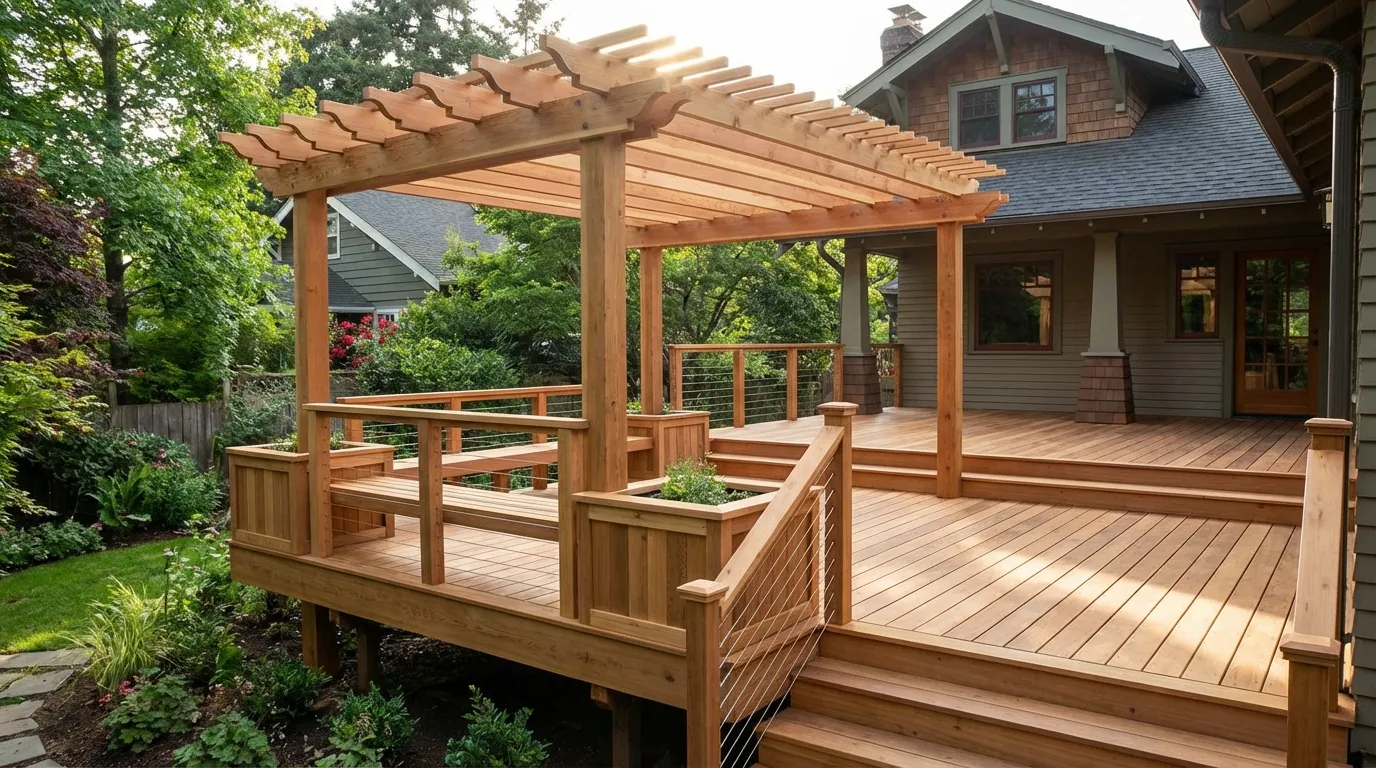 Completed Deck Gants Hill