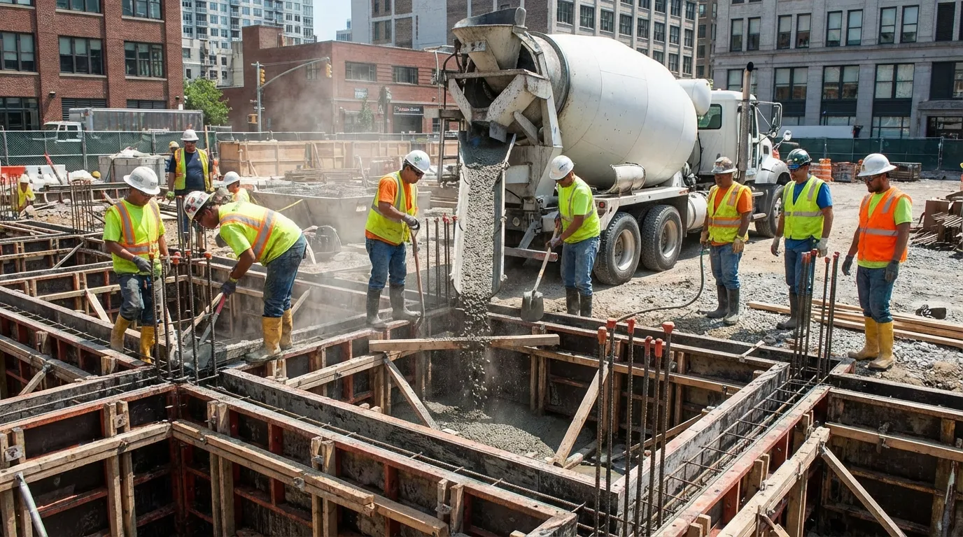 Concrete Work Services in London