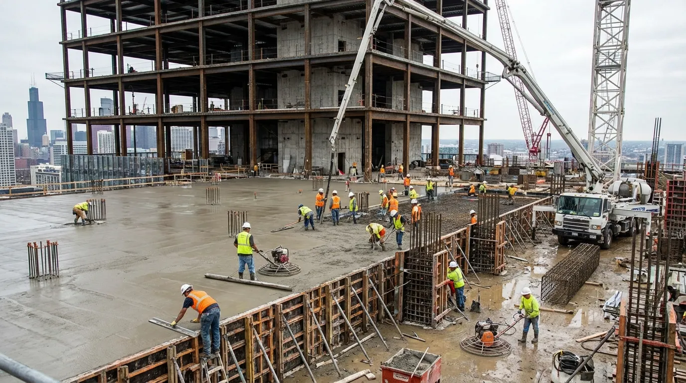 Concrete Work Services in London