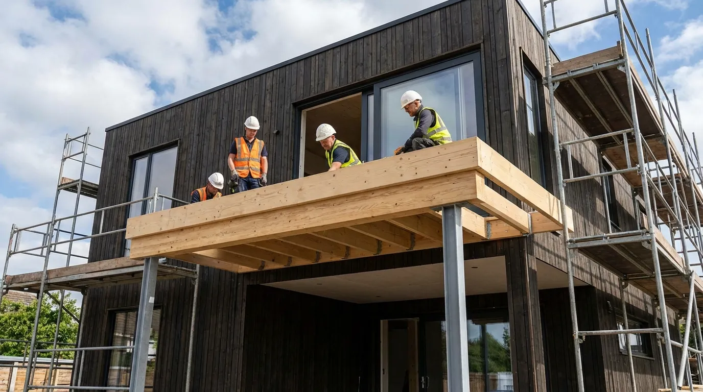 Home Addition Construction in Redbridge - After