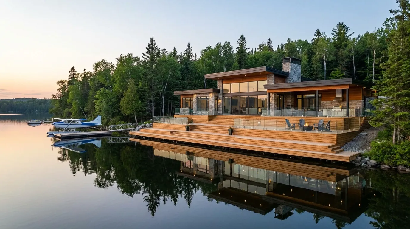 Custom Lakefront Home