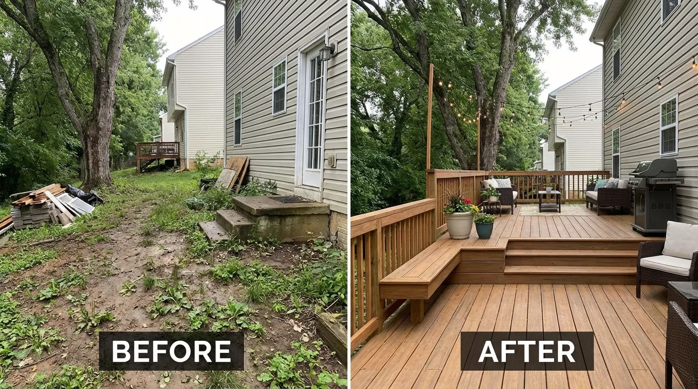 Deck Construction Services in Romford RM6 4FS