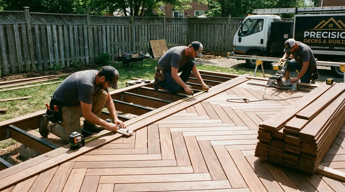 Deck Construction Services in Romford RM6 4FS