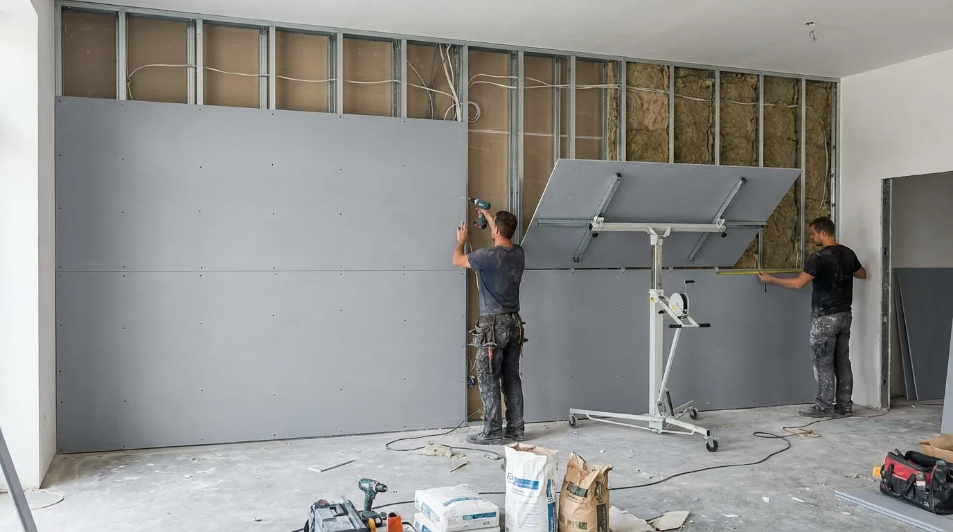 Drywall Installation Services in Redbridge - Before