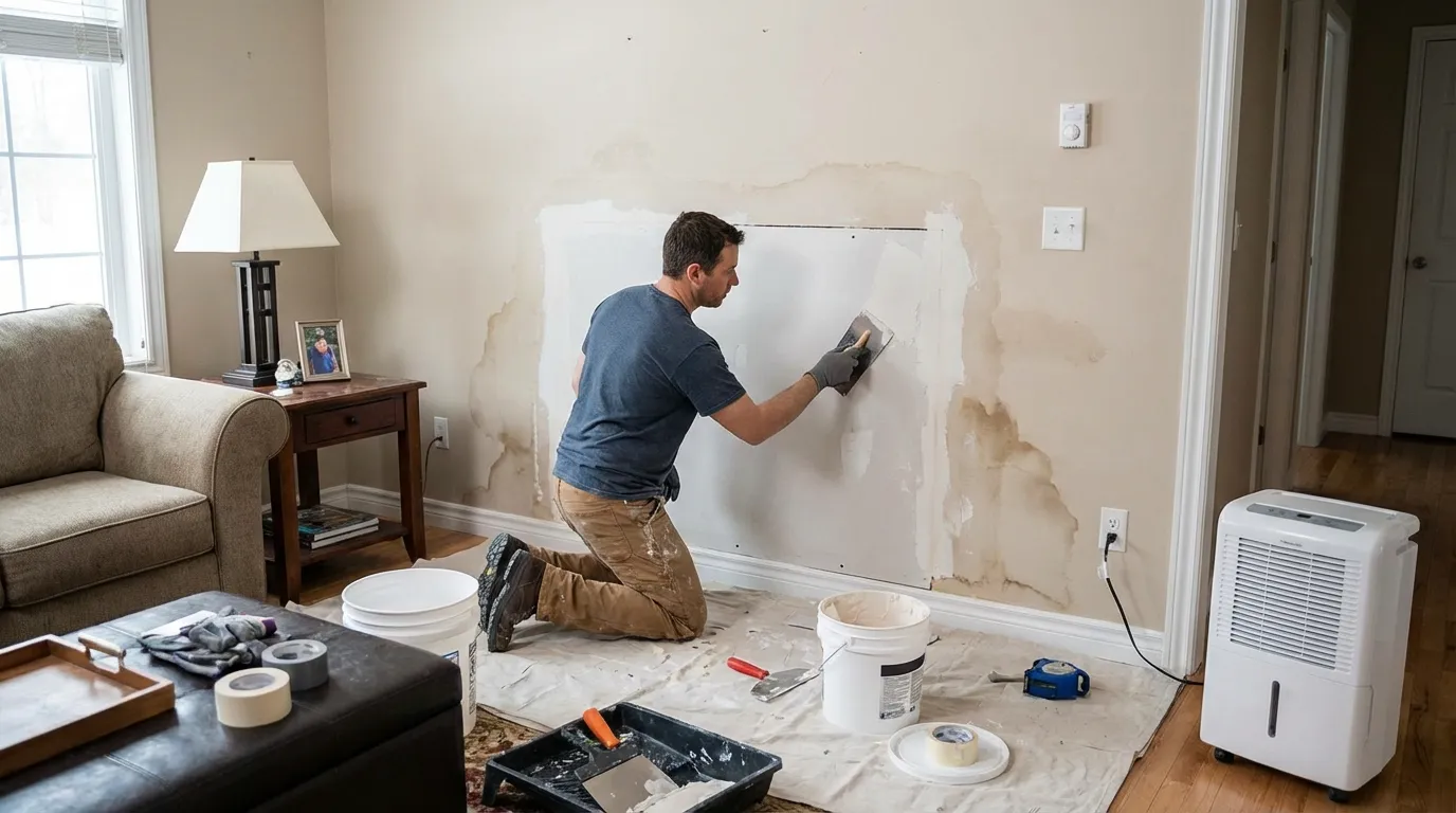 Drywall Repair Services in Barking Water Damage