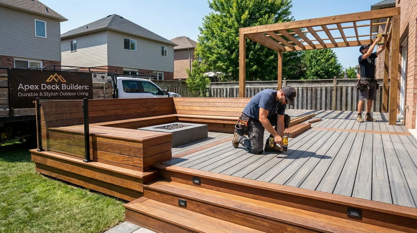 Dream House Renovation Decking