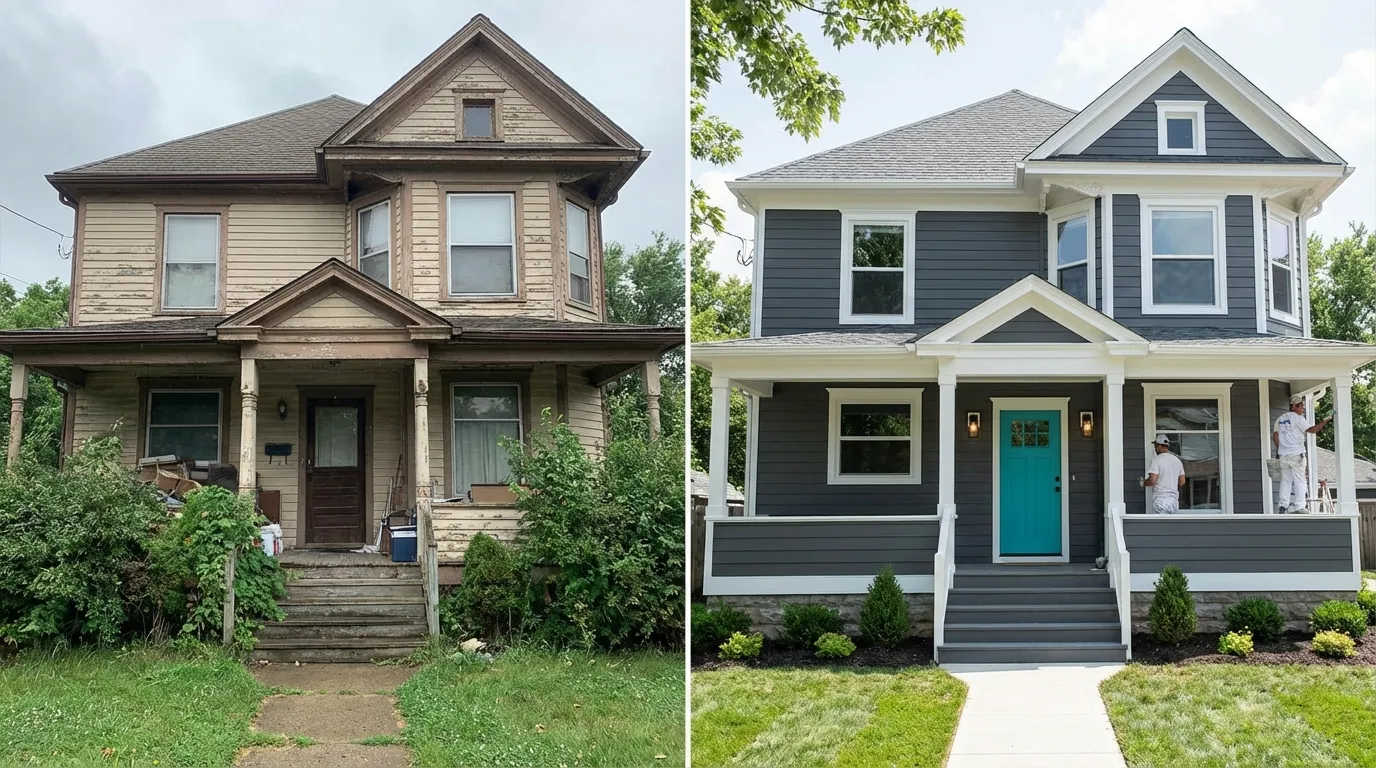 Before Exterior Painting