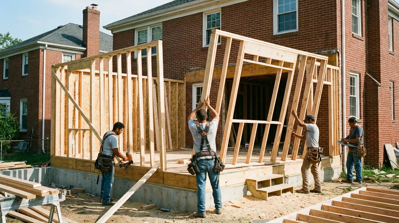 Home Addition Construction in Barking