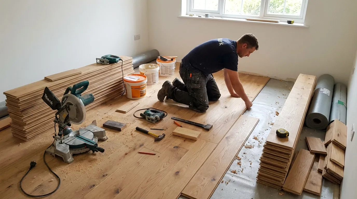 Recent flooring work Ilford