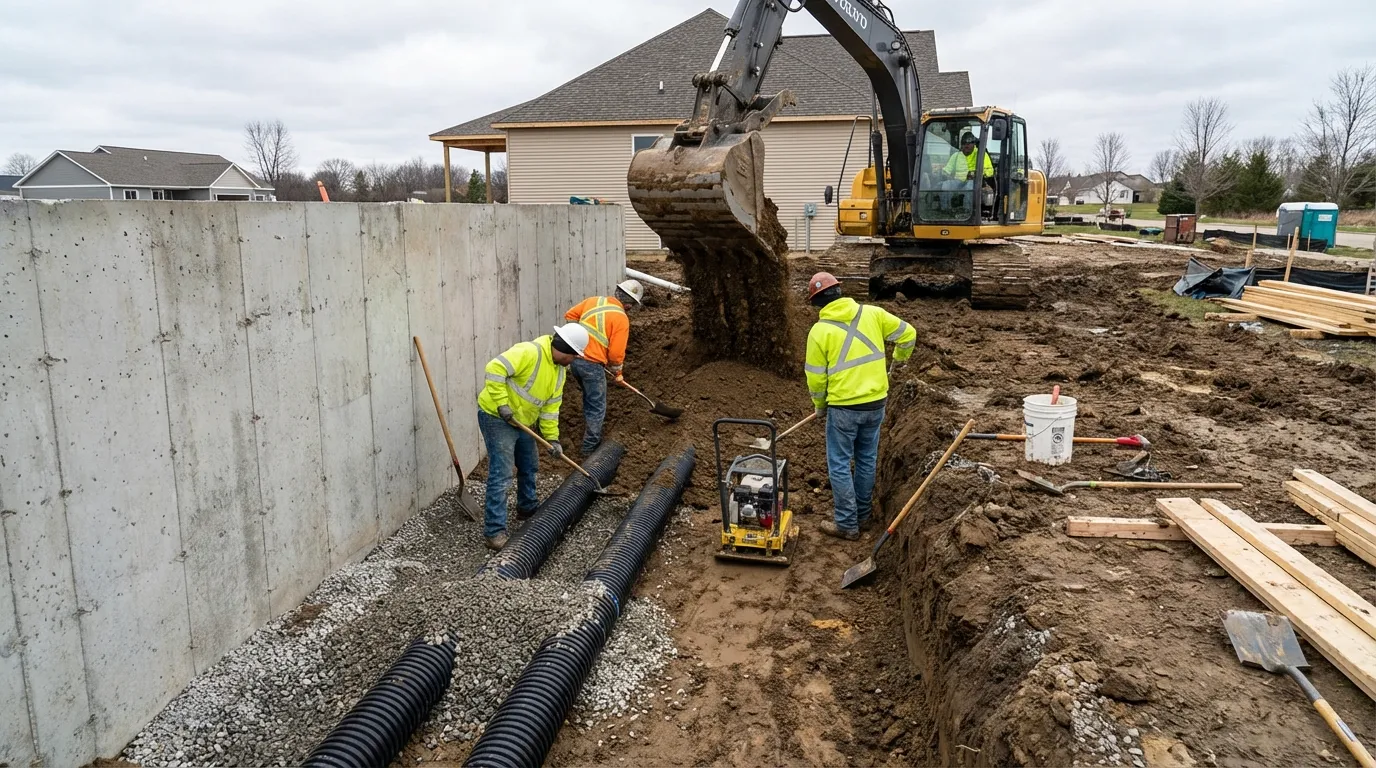 Backfilling Drainage