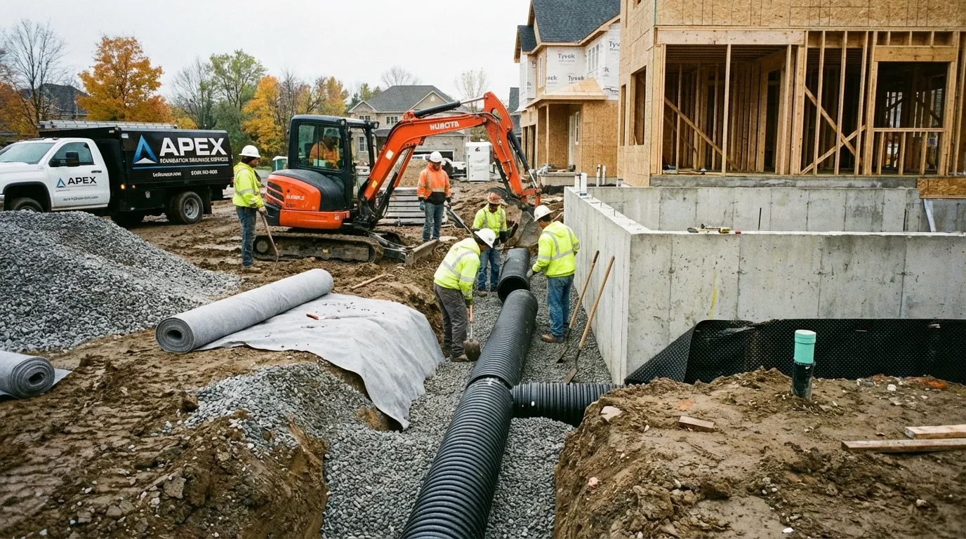 Foundation Drainage Services in Dagenham