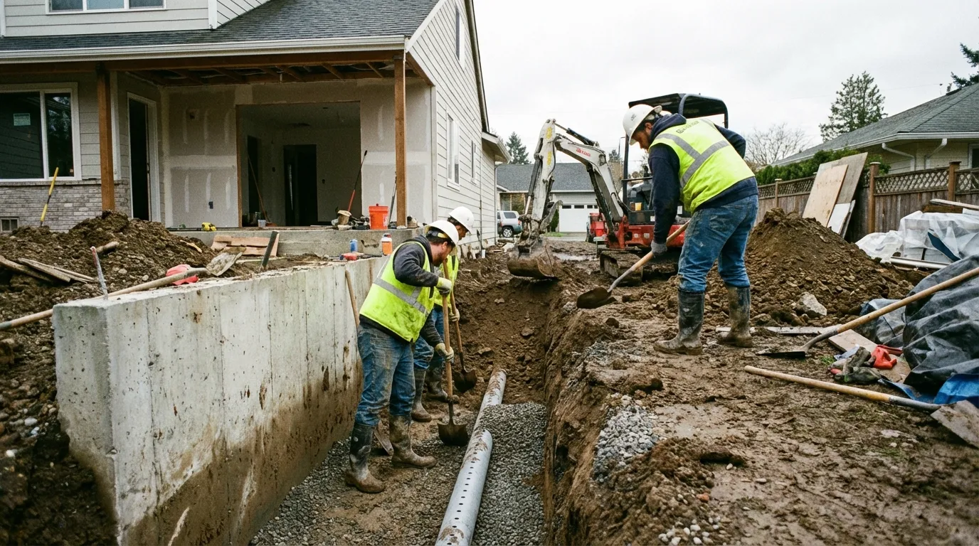 Foundation Drainage Services in Dagenham