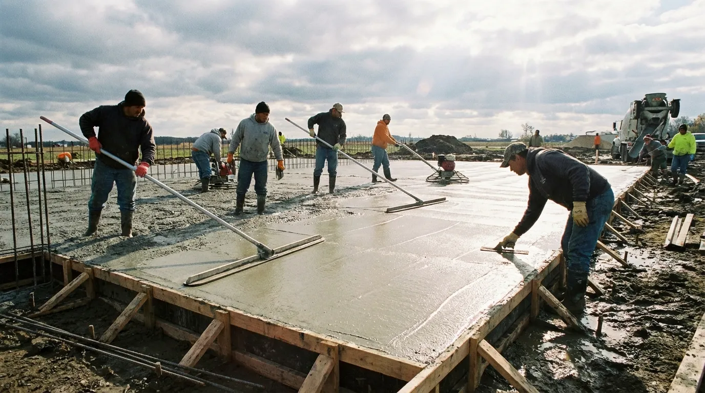 After Foundation Pour