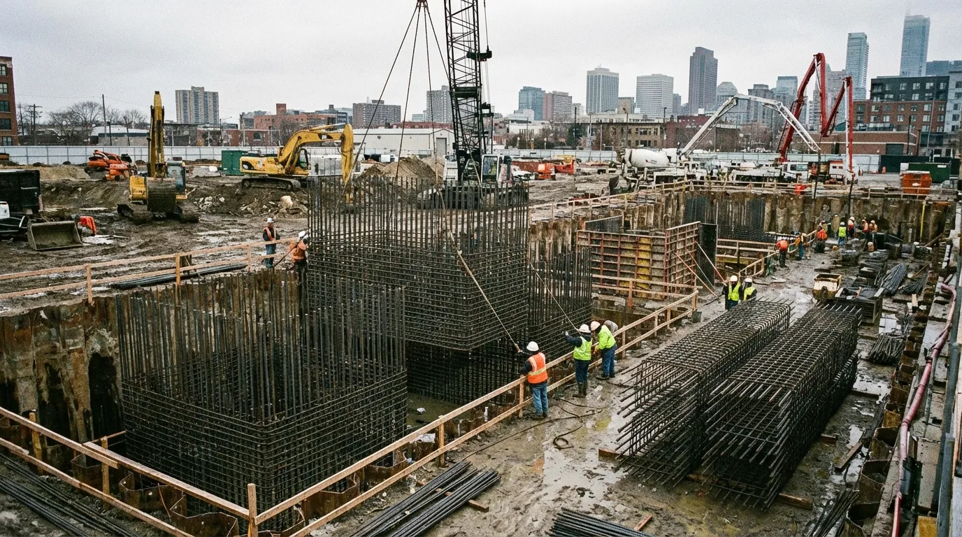 Before Foundation Installation