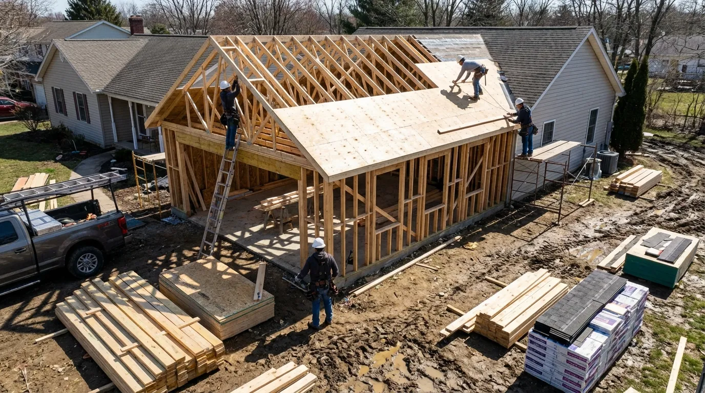 Home Addition Construction in Barking