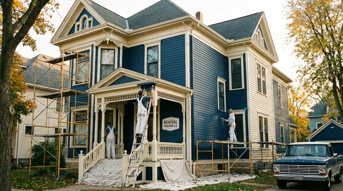 Victorian home painting Ilford