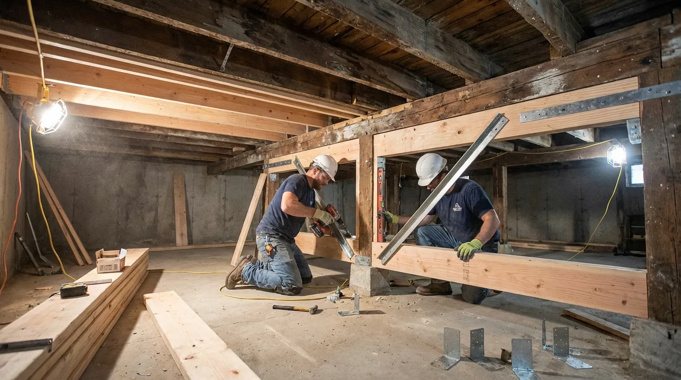 Floor Joist Repair