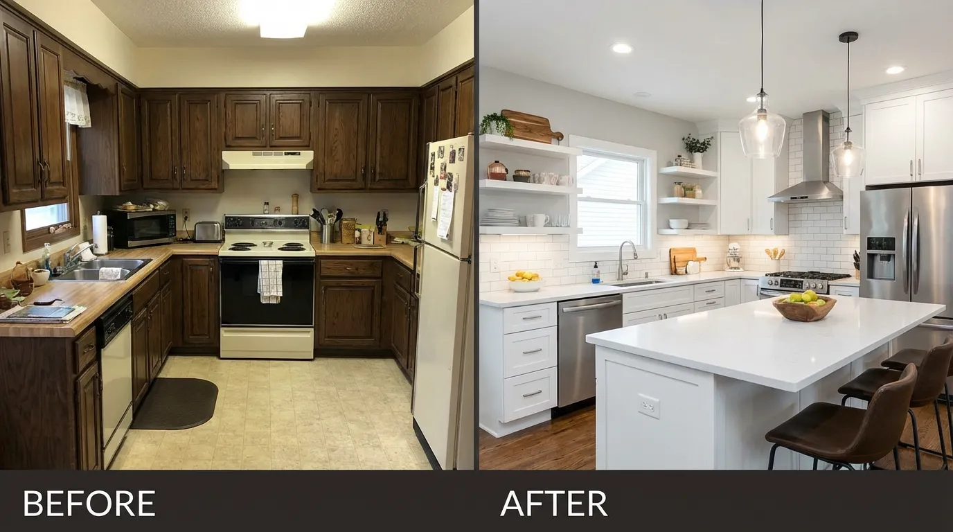 Kitchen Remodeling Services in London - Before and After