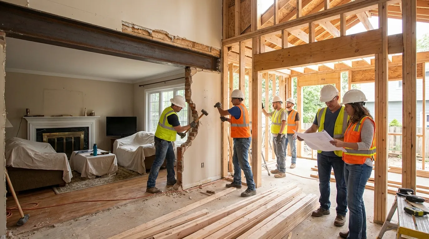 Home Addition Construction in Barking - After