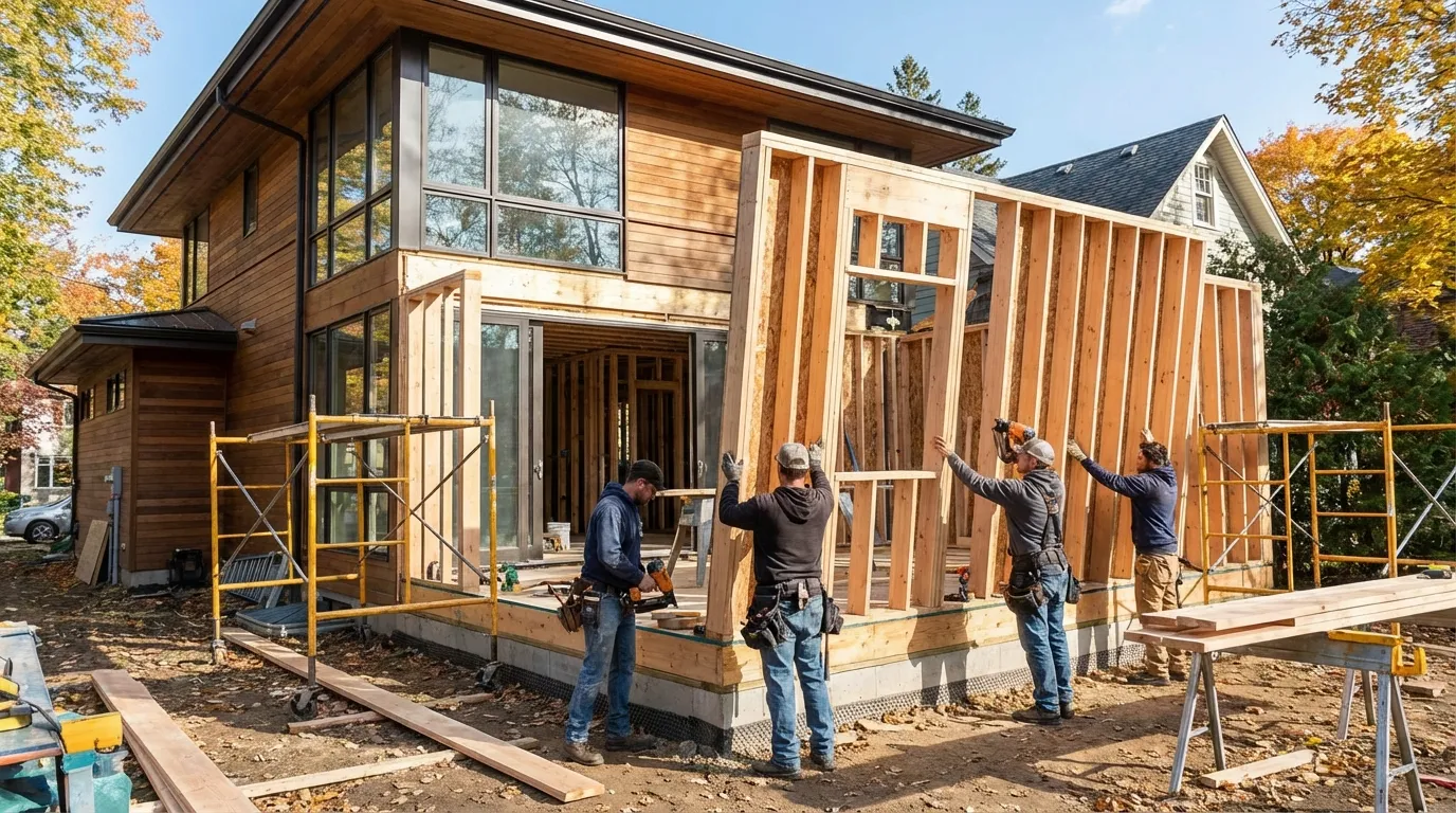 Home Addition Construction in Barking