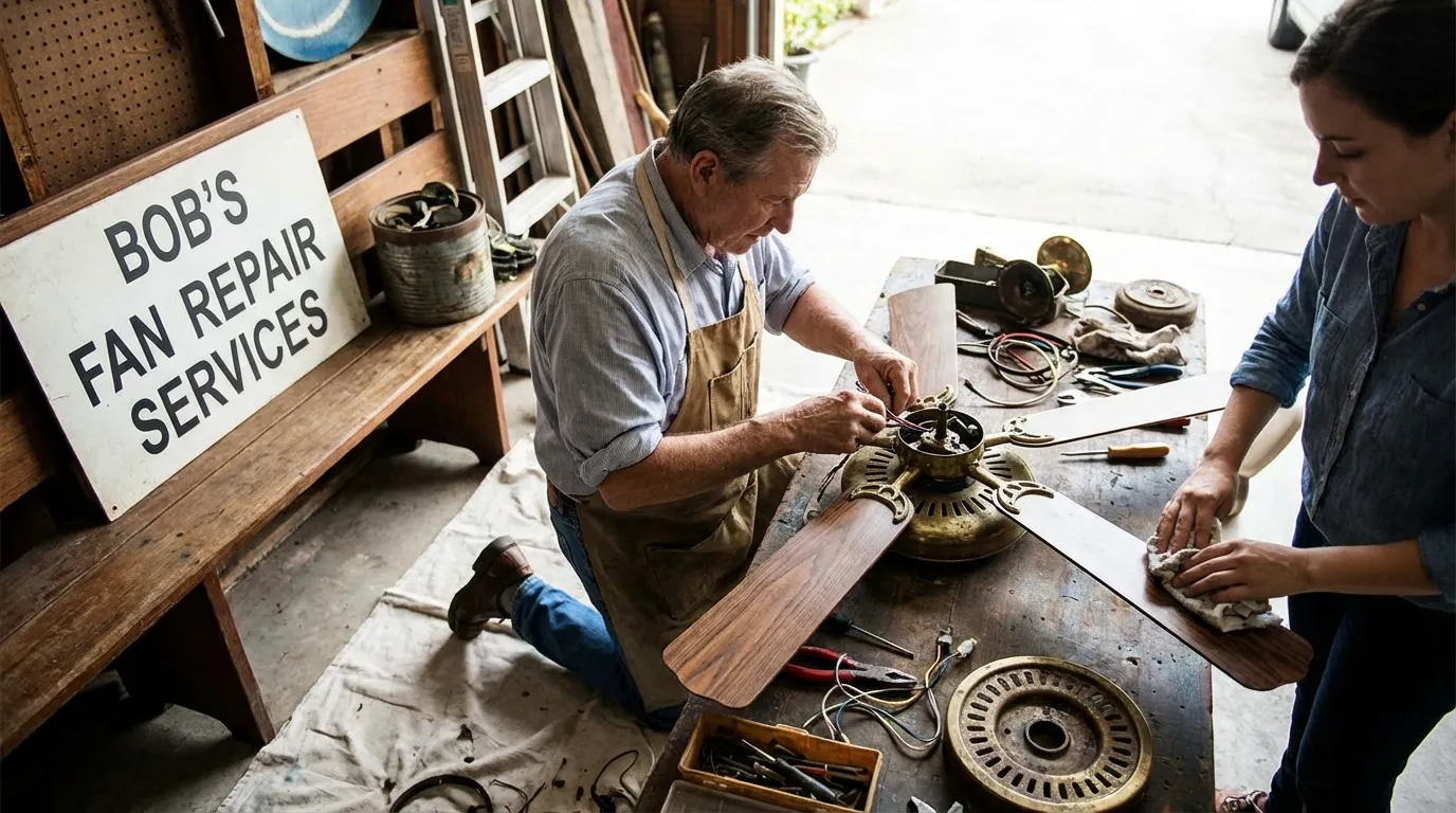 Quality guaranteed fan repair