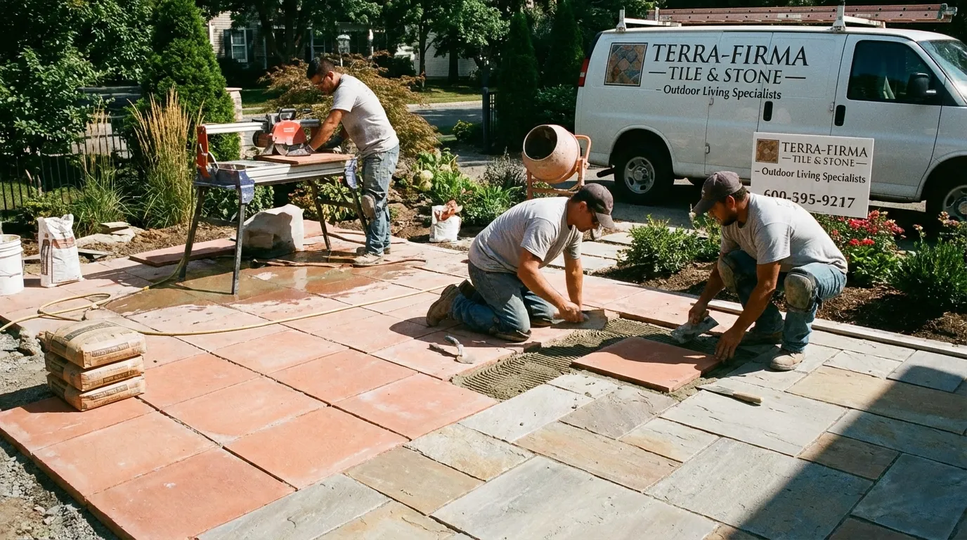 Outdoor Tiling Seven Kings
