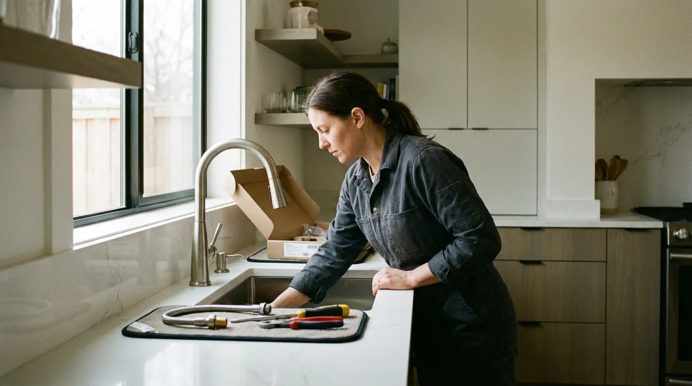 Completed Plumbing Installation