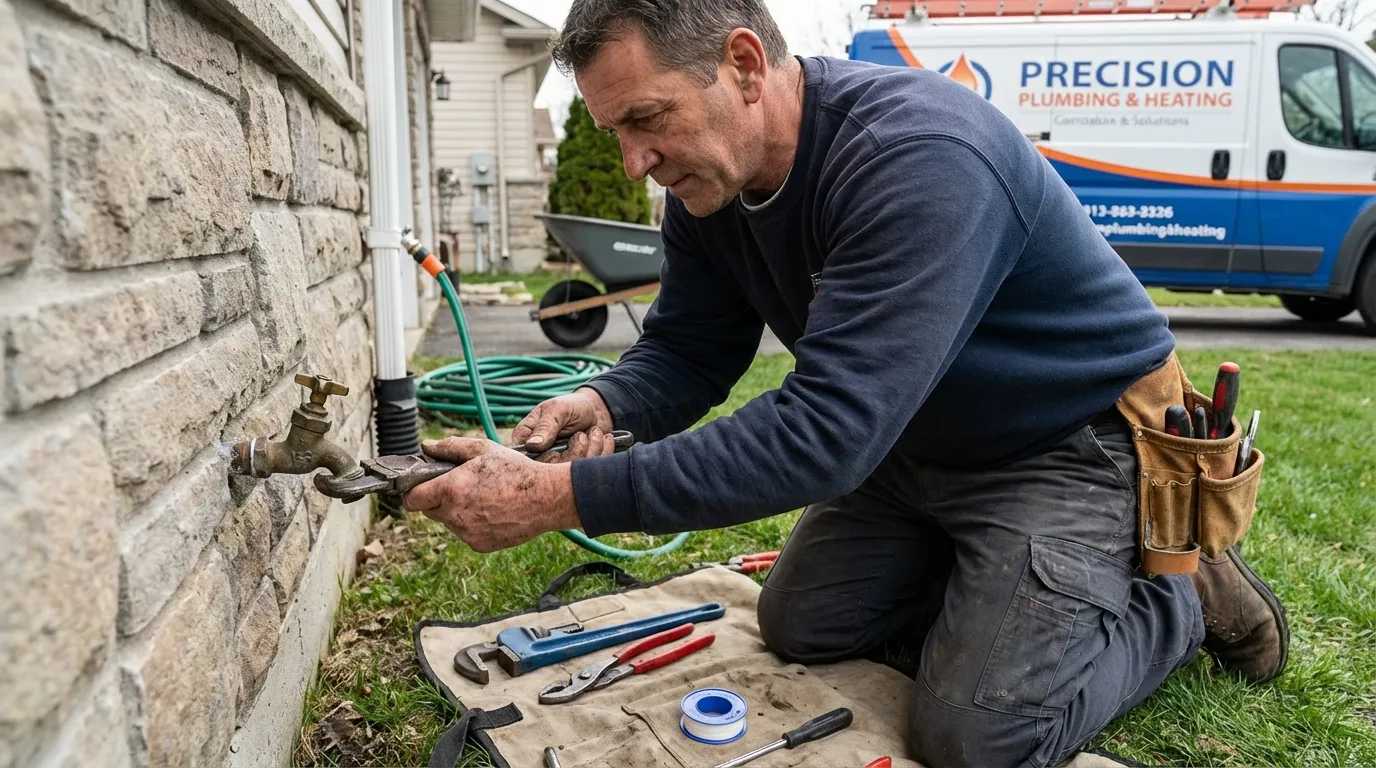 Outdoor Tap Repair Dagenham