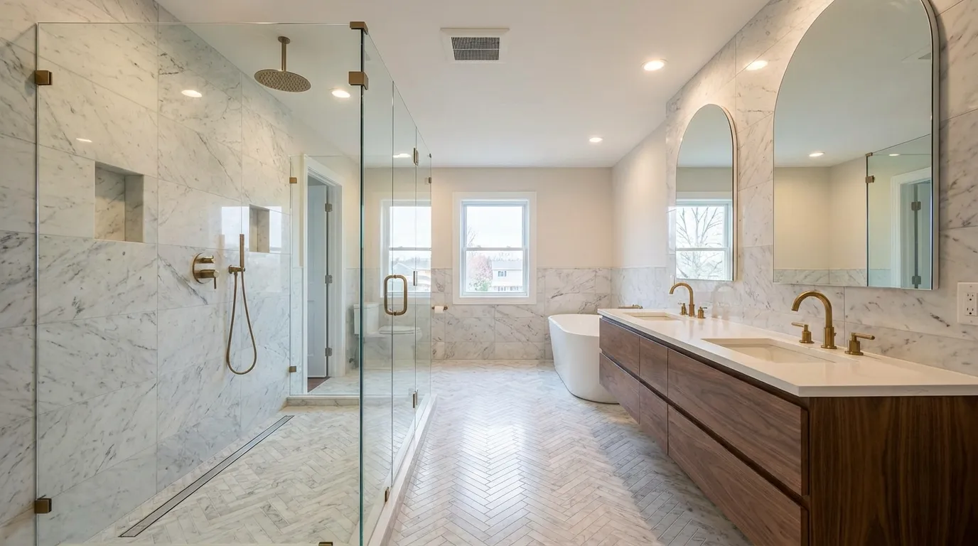 Luxury Bathroom Renovation Result