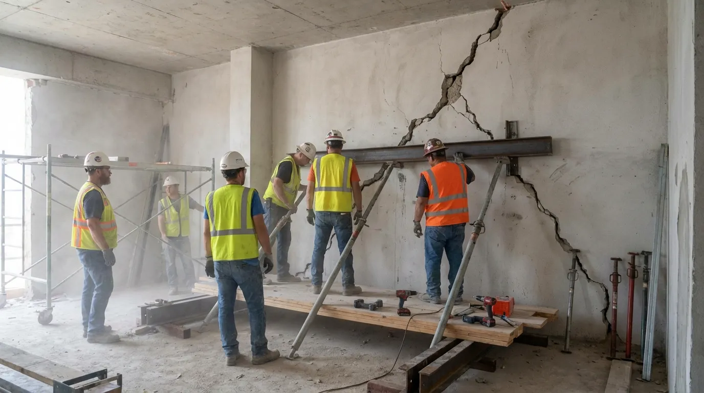 Interior Wall Fractures