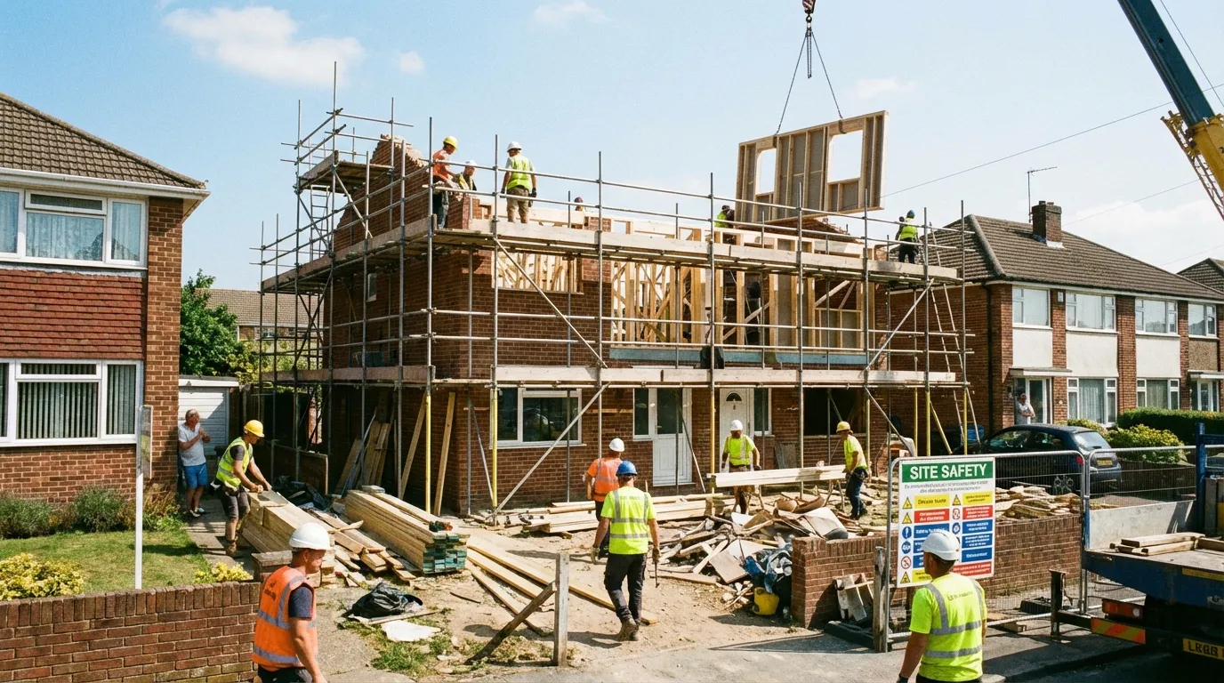 Home Addition Construction in Barking