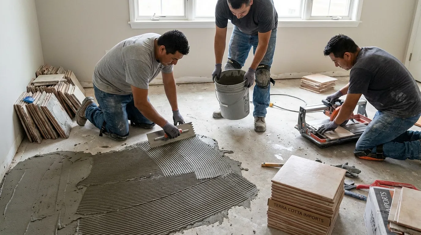 Floor Tile Replacement